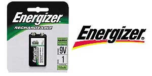Energizer 9v Rechargeable  $28.00